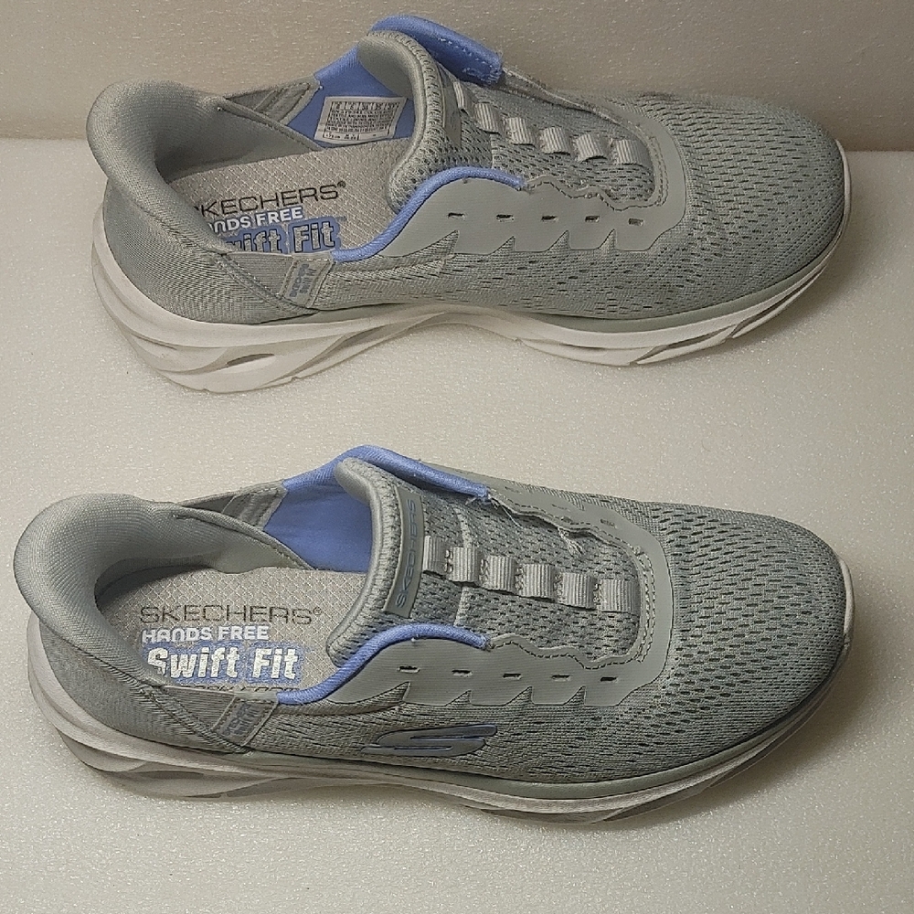 Sketchers Hands Free Swift Fit Womens Size 8 Gray